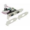 Delock 89641 karta PCI-Express PCIe vč. nízkoprofilového krycího plechu na prázdný slot