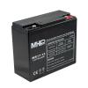 Olověný bezúdržbový akumulátor MHB VRLA AGM 12V/17 Ah MS17-12 (181x77x167mm)