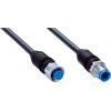 Kabel ovladače snímače, A: Vnitřní, A: Rovný 8, B: Přímý, B: Vnější, 30V 8, IP67 SICK 1 m Kabel ovladače snímače, A: Vnitřní, A: Rovný 8, B: Přímý, B: Vnější, 30V 8, IP67 SICK 1 m