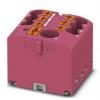 Phoenix Contact Distribuční blok, počet cest: 7, 450V 24A Růžová Phoenix Contact Distribuční blok, počet cest: 7, 450V 24A Růžová