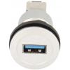 Vestavná zásuvka USB 2.0 zásuvka, vestavná RRJ_USB3_AB Schlegel Množství: 1 ks