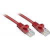 LINDY 48180 RJ45 síťové kabely, propojovací kabely CAT 6 U/UTP 0.30 m červená s ochranou 1 ks LINDY 48180 RJ45 síťové kabely, propojovací kabely CAT 6 U/UTP 0.30 m červená s ochranou 1 ks
