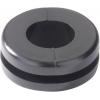 HellermannTyton HV1303-PVC-BK-M1 kabelová průchodka Průměr svorky (max.) 8 mm Tloušťka montážní desky (max.) 1.6 mm PVC černá 1 ks
