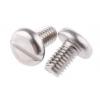 RS PRO Šroub s nízkou půlkulovou hlavou Drážka, Obyčejný, Nerezová ocel hlavice Kónická 10.0 mm
