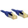 LINDY 47277 RJ45 síťové kabely, propojovací kabely CAT 6a (surový kabel CAT 7) S/FTP 1.00 m modrá s ochranou 1 ks LINDY 47277 RJ45 síťové kabely, propojovací kabely CAT 6a (surový kabel CAT 7) S/FTP 1.00 m modrá s ochranou 1 ks