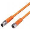 Kabel ovladače snímače, A: Vnitřní, A: M8 4, B: M8, B: Vnější, 50 V ac, 60V dc 4, IP65, IP67, IP68, IP69K, řada: EVT ifm