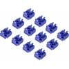 Renkforce zámek portu RJ45 LAN RF-4695228 sada 12 ks modrá RF-4695228