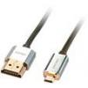 LINDY HDMI kabel Zástrčka HDMI-A, Zástrčka HDMI-A 1.00 m šedá 41671 4K...