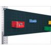 Manuflex ZB0075.7016 Plochý nářadí deska pro univerzální a PROFI, Nutzhohe = 300 mm. Pro šířka stolu 2000 mm