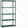 Manuflex RP1053.6011 základní modul regálu oddělení , (š x v x h) 1030 x 2000 x 500 mm, ocelová podlaha