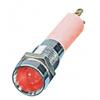Indikátor pro montáž do panelu Červená, typ žárovky: LED M8 CML Innovative Technologies 12V 8 mm, IP67
