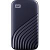 WD My Passport 500 GB externí SSD HDD 6,35 cm (2,5) USB-C® modrá WDBAGF5000ABL-WESN
