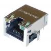 Amphenol Communications Solutions Konektor RJ45, řada: RJE72 Vnitřní Cat5e, počet cest: 8, Pravý úhel, Montáž na plošný