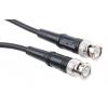 Koaxiální kabel, řada: BNC RG58C/U, Černá Polyvinylchlorid, vnější průměr: 4.95 mm OD 500 mm 50 Ω Atem S koncovkou