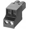 Siemens Svorkovnice, řada: CIM4210 PROFIBUS, Šroubová svorka Šedá, počet cest: 2, 0.2mm², 2.5 mm², 24V Šroubová