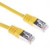 RS PRO Kat6 Ethernetové kabely, Žlutá, Polyvinylchlorid 0.5 m, typ pláště: Stíněné RS PRO Kat6 Ethernetové kabely, Žlutá, Polyvinylchlorid 0.5 m, typ pláště: Stíněné