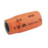 Zásuvka 1/2 in pohon 12 mm 12 bodů Čtvercový Splňuje normu VDE/1000V, celková délka: 52mm SAM Zásuvka 1/2 in pohon 12 mm 12 bodů Čtvercový Splňuje normu VDE/1000V, celková délka: 52mm SAM