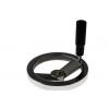 RS PRO Stříbrná Odlévaný hliník Ruční kolo 160 mm RS PRO Stříbrná Odlévaný hliník Ruční kolo 160 mm