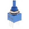 Potenciometr, průměr hřídele: 3.18 mm 1otáčkový, řada: 3310 10 kΩ 20 % 0.25 W 3310H-001-103L Rotační, Montáž do panelu, Potenciometr, průměr hřídele: 3.18 mm 1otáčkový, řada: 3310 10 kΩ 20 % 0.25 W 3310H-001-103L Rotační, Montáž do panelu,