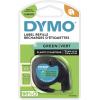 DYMO LT páska do štítkovače plast Barva pásky: zelená Barva písma: černá 12 mm 4 m S0721640 DYMO LT páska do štítkovače plast Barva pásky: zelená Barva písma: černá 12 mm 4 m S0721640