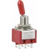 TRU COMPONENTS kolébkový spínač 250 V/AC 3 A 2x zap/zap s aretací 1 ks TRU COMPONENTS kolébkový spínač 250 V/AC 3 A 2x zap/zap s aretací 1 ks