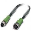Kabel ovladače snímače, A: Vnější, A: M8, B: M12, B: Vnitřní, 48 V ac, 60V dc, IP65, IP67, IP68, řada: SAC Phoenix Kabel ovladače snímače, A: Vnější, A: M8, B: M12, B: Vnitřní, 48 V ac, 60V dc, IP65, IP67, IP68, řada: SAC Phoenix