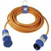 AS Schwabe 62432 napájecí prodlužovací kabel 16 A oranžová 10 m H07BQ-F 3G 2,5 mm²