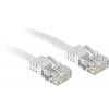 LINDY 47503 RJ45 síťové kabely, propojovací kabely CAT 6 U/UTP 3.00 m bílá s ochranou 1 ks LINDY 47503 RJ45 síťové kabely, propojovací kabely CAT 6 U/UTP 3.00 m bílá s ochranou 1 ks
