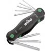 Wiha Wiha PocketStar, 120 mm TORX sada klíčů T 9, T 10, T 15, T 20, T 25, T 27, T 30, T 40 8dílná