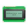 Monochromatický LCD displej, řada: 164 g Alfanumerické podsvícení LED Bílá Displaytech Zelená 2 x 16 Monochromatický LCD displej, řada: 164 g Alfanumerické podsvícení LED Bílá Displaytech Zelená 2 x 16