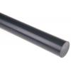RS PRO Tyč PVC Šedá, délka: 1 m x 30 mm v prům.