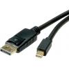 Roline DisplayPort kabel Konektor DisplayPort, Mini DisplayPort konektory 2.00 m černá 11.04.5815 stíněný Kabel DisplayPort Roline DisplayPort kabel Konektor DisplayPort, Mini DisplayPort konektory 2.00 m černá 11.04.5815 stíněný Kabel DisplayPort