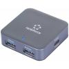 Renkforce RF-USBH-480 2 porty USB Hub USB-A s hliníkovým krytem, s konektorem USB C šedá