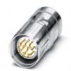 Kulatý konektor, počet kontaktů: 19, Kabel, velikost: M23 Phoenix Contact Zástrčka, IP67, materiál pouzdra: Slitina Kulatý konektor, počet kontaktů: 19, Kabel, velikost: M23 Phoenix Contact Zástrčka, IP67, materiál pouzdra: Slitina