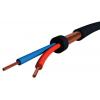 Audio kabel, řada: Micro 2žilový Stíněný, vnější průměr: 6.35 mm OD S2CEB, Černá 100 m Audio kabel, řada: Micro 2žilový Stíněný, vnější průměr: 6.35 mm OD S2CEB, Černá 100 m