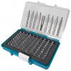Makita P-81050 sada bitů, 99dílná, křížový PZ, křížový PH, vnitřní šestihran (TX), inbus, 1/4 (6,3 mm)
