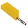 Hirschmann Test & Measurement Banánek, 4 mm, 60V dc, 24A, Žlutá, Vnější Šroubová, materiál kontaktu: Slitina berylia a Hirschmann Test & Measurement Banánek, 4 mm, 60V dc, 24A, Žlutá, Vnější Šroubová, materiál kontaktu: Slitina berylia a
