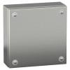 Schneider Electric Nástěnná krabice, řada: PanelSeT SBX IP66 Nerezová ocel 300 mm 300 mm 120 mm Schneider Electric Nástěnná krabice, řada: PanelSeT SBX IP66 Nerezová ocel 300 mm 300 mm 120 mm