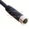 Průmyslový kabel M8 AFFM-SL7A, 3 piny, 3 A, 60 V, IP67, 2 m Průmyslový kabel M8 AFFM-SL7A, 3 piny, 3 A, 60 V, IP67, 2 m