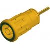Hirschmann Test & Measurement SEP 2630 S1,9 bezpečnostní laboratorní zásuvka zásuvka, vestavná vertikální Ø pin: 4 mm žlutá, zelená 1 ks