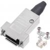 encitech DTSL09-RG-SJS-T-K 6560-0217-31 D-SUB pouzdro Pólů: 9 celokov 180 ° stříbrná 1 ks
