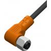 Kabel ovladače snímače, A: Vnitřní, A: Pravoúhlý 4, B: Volný konec, B: Neuzavřený, 250V, IP67, řada: CBF12 RS PRO 5 m