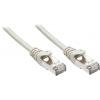 LINDY 48342 RJ45 síťové kabely, propojovací kabely CAT 5e F/UTP 1.00 m šedá s ochranou 1 ks