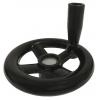 RS PRO Černá Ruční kolo 200 mm