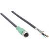 Kabel ovladače snímače, A: Vnitřní, A: M12 5, B: Bez koncovky, 300V, řada: YF2Z15 SICK 20 m