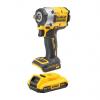 Rázový utahovák Bezdrátové, typ sklíčidla: Kovový sponkový kroužek, řada: DCF921D2T-QW, 2 Ah 500 W, Typ C - EU DeWALT
