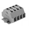 WAGO Pás Terminal 261-104, řada: 261, 500V Šedá 2.5mm² 1 Klecová svorka WAGO Pás Terminal 261-104, řada: 261, 500V Šedá 2.5mm² 1 Klecová svorka