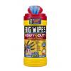 Utěrka, HEAVY DUTY PRO Jedno použití Škopík Vlhčené utěrky, Modrá, Průmyslové čištění Big Wipes, počet ubrousků: 100 V