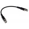 Koaxiální kabel, řada: BNC RG58C/U, Černá Polyvinylchlorid, vnější průměr: 4.95 mm OD 250 mm 50 Ω Atem S koncovkou Koaxiální kabel, řada: BNC RG58C/U, Černá Polyvinylchlorid, vnější průměr: 4.95 mm OD 250 mm 50 Ω Atem S koncovkou