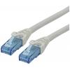 Roline 21.15.2700 RJ45 síťové kabely, propojovací kabely CAT 6A U/UTP 0.50 m šedá nestíněný, bez halogenů, samozhášecí 1 ks Roline 21.15.2700 RJ45 síťové kabely, propojovací kabely CAT 6A U/UTP 0.50 m šedá nestíněný, bez halogenů, samozhášecí 1 ks